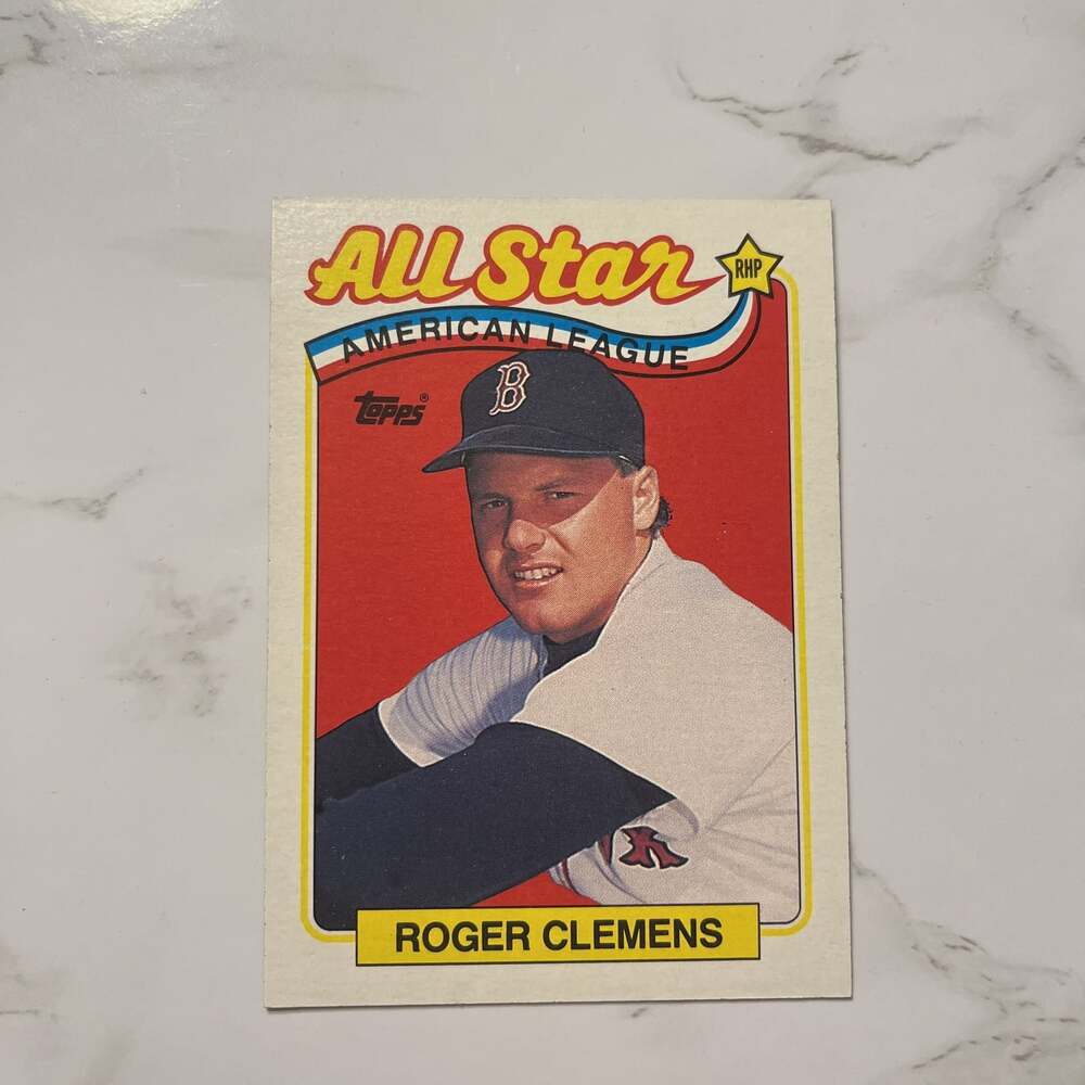 1989 Topps #405 Roger Clemens Boston Red Sox
